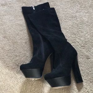 Over the knee boot